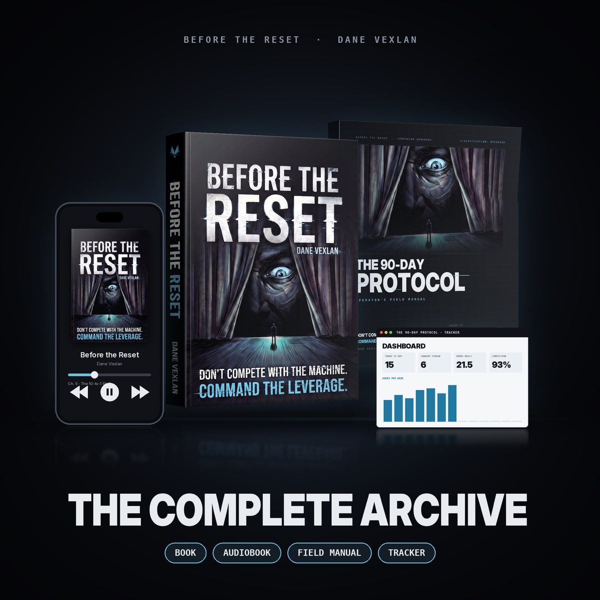 The Complete Archive: book, audiobook, Field Manual and Tracker together.