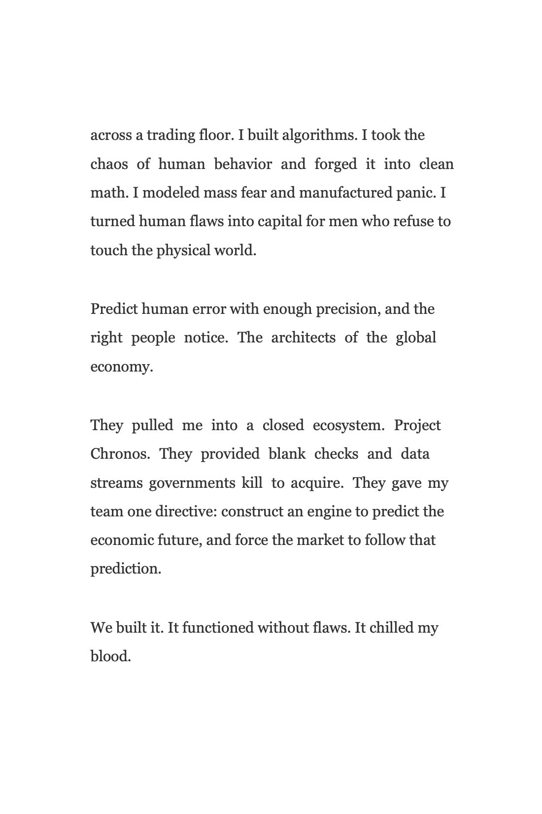 Second page of the Prologue.